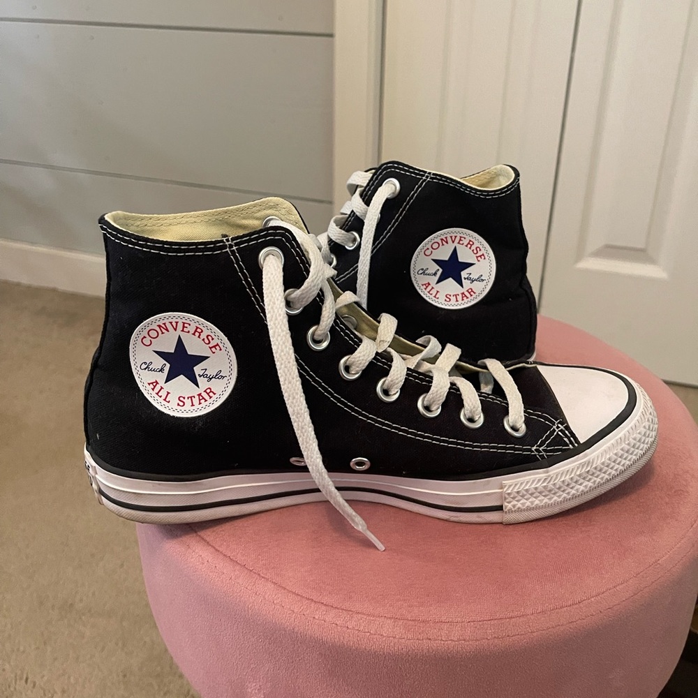 High Top Black Converse